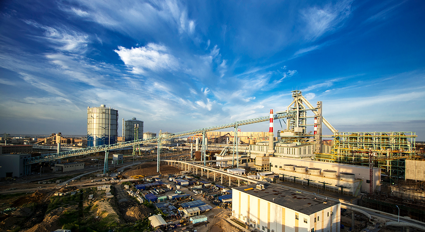 寶鋼湛江鋼鐵基地全場檢測