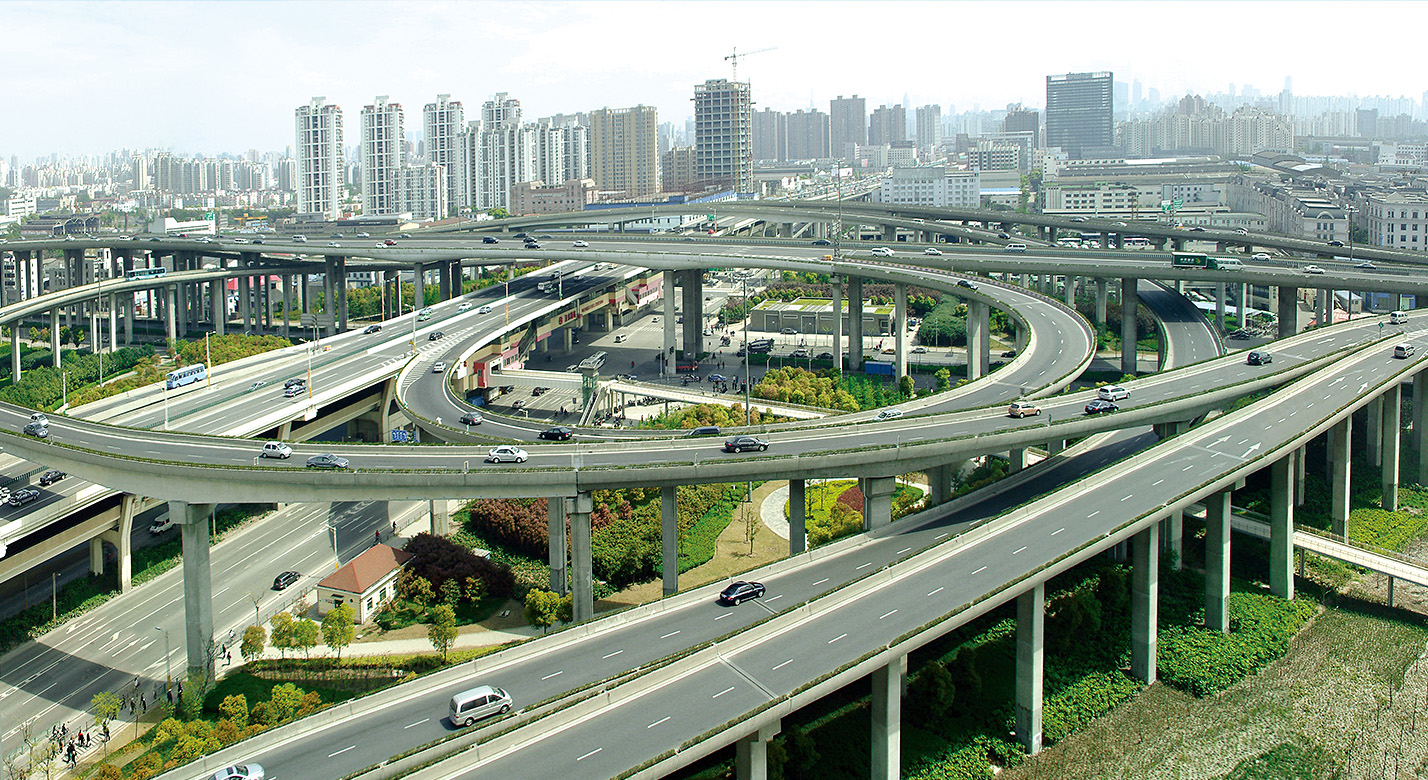 上海中環線共和新路立交