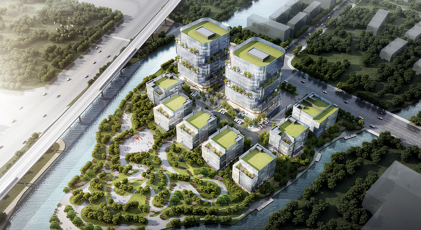 上海青浦區徐涇鎮A18-05地塊辦公樓總部基地