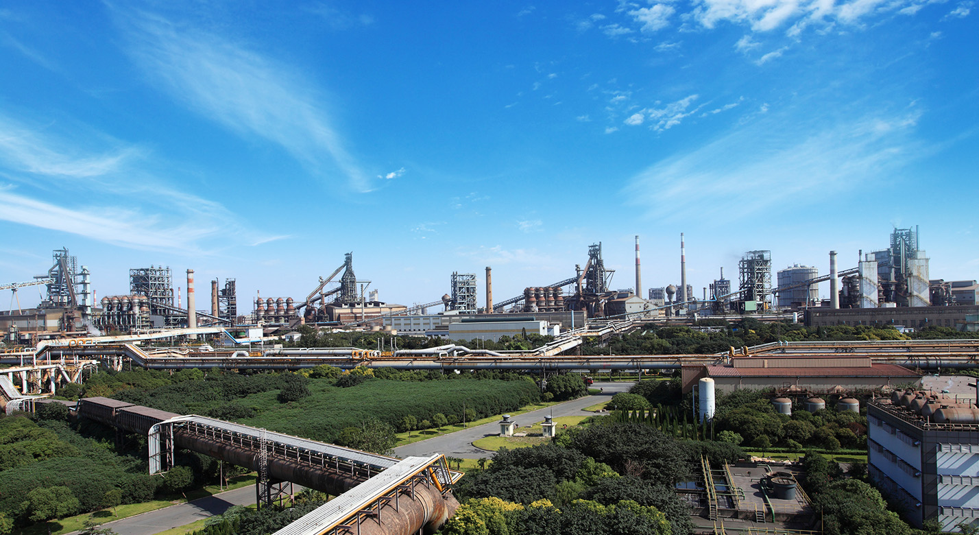 寶鋼特大型現代化高爐群